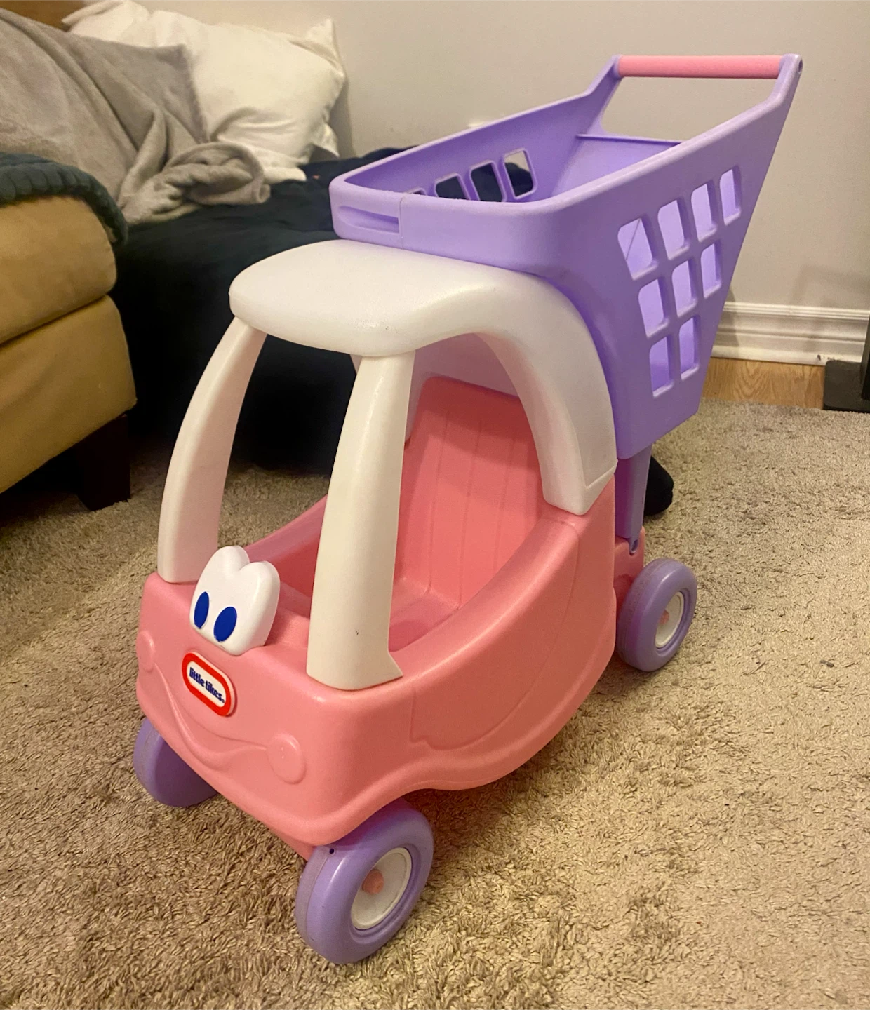 Little Tikes cozy coupe shopping cart