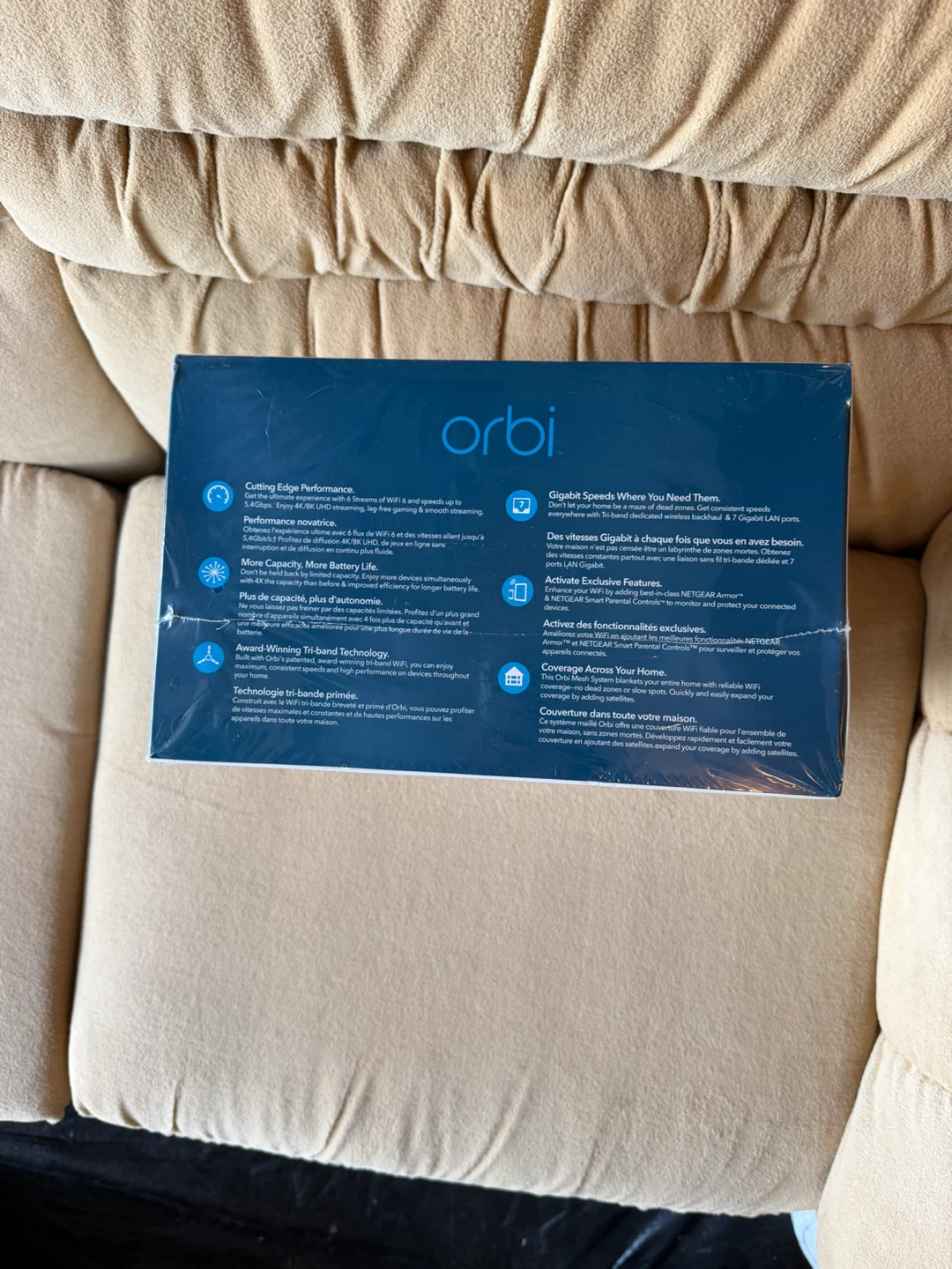 Netgear Orbi WiFi 6 Mesh System AX5400 - photo 3