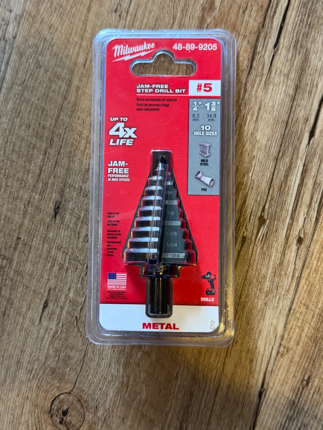 Milwaukee impact Step Drill Bits - photo 2