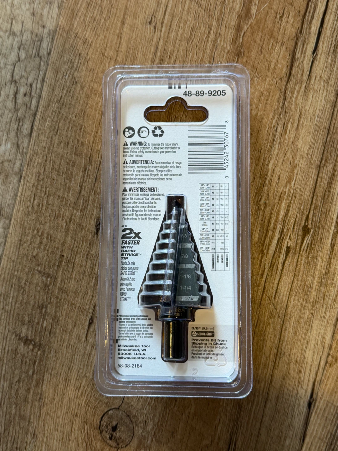Milwaukee impact Step Drill Bits - photo 3
