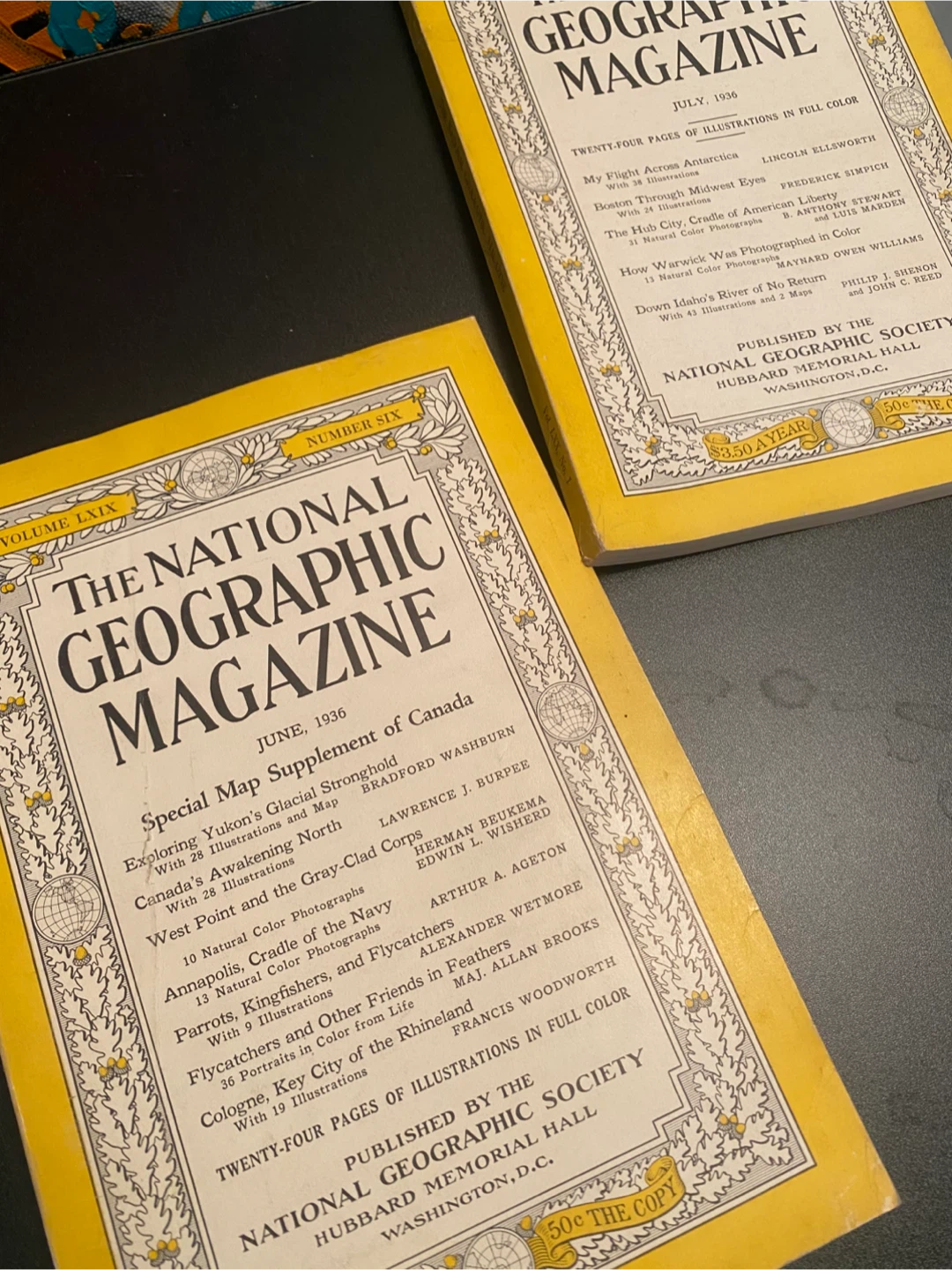 The National Geographic Magazine - July & June 1936 Issues - photo 2