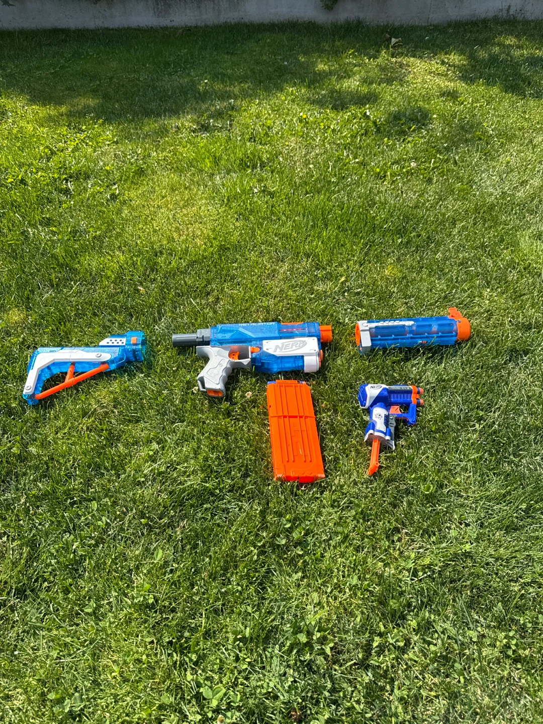 Nerf Retaliator Blaster with Mini Gun