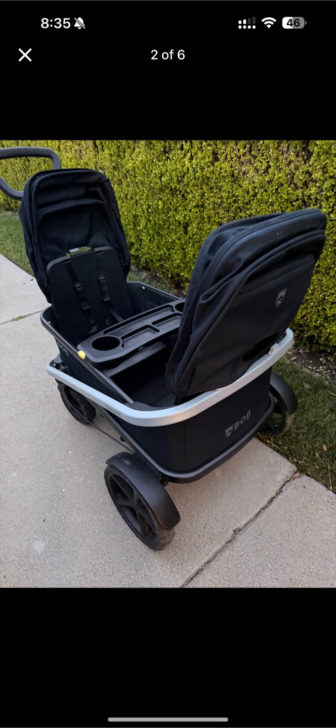 BOB Renegade Double Stroller Wagon - photo 3