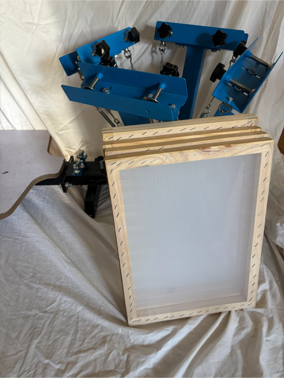 Screen Printing Press & Heat Press Machine Bundle - photo 2