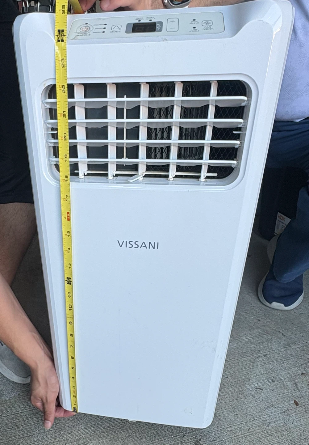 Vissani Portable Air Conditioner AP06CR1KW with Remote - photo 5