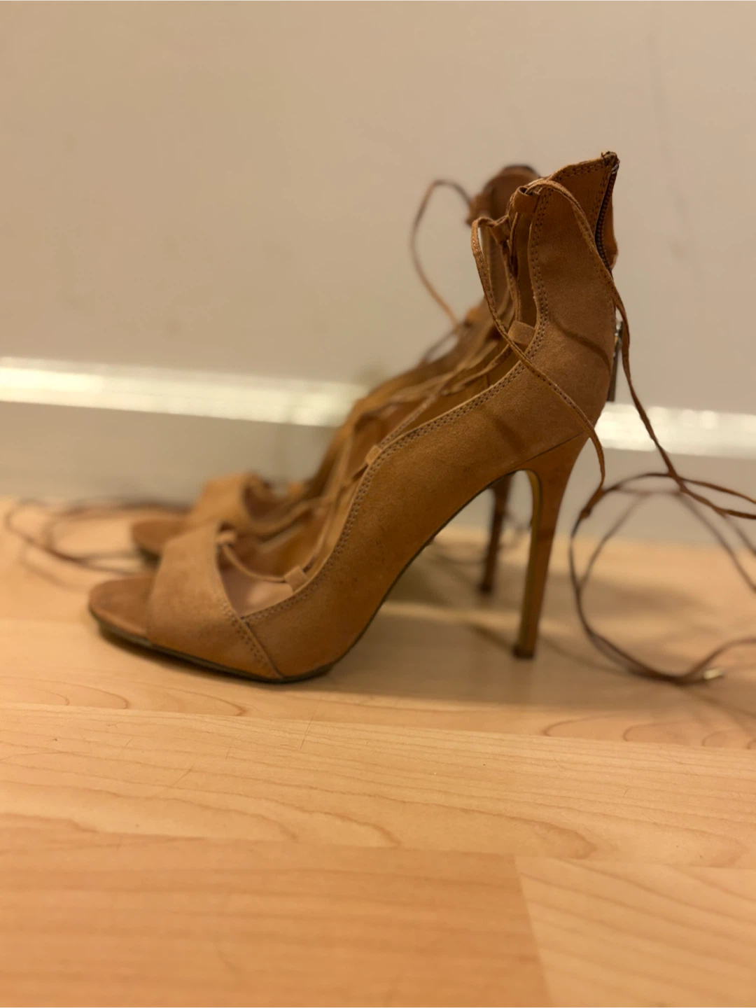 Call-It-Spring Lace-Up Heels - photo 2