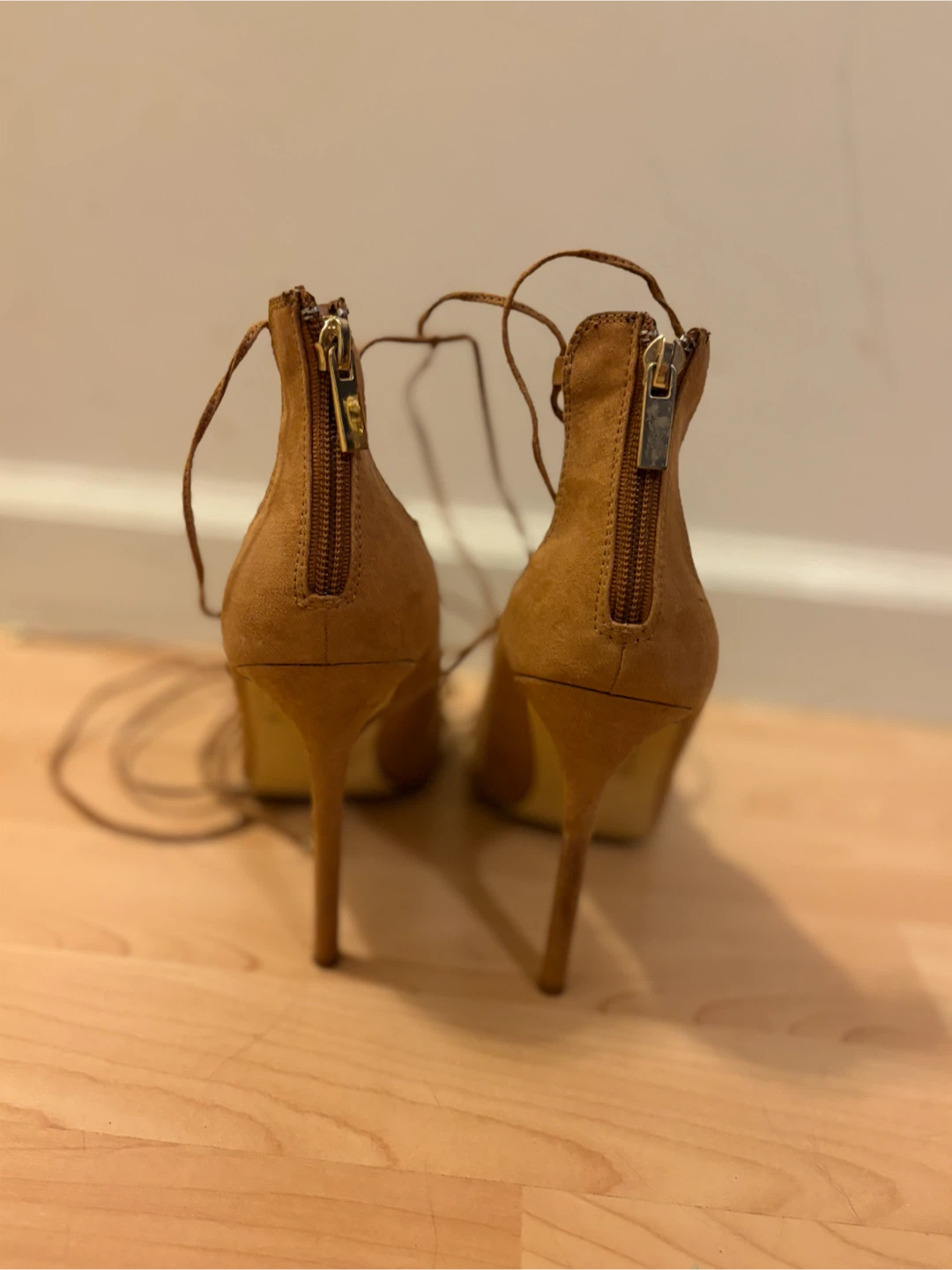 Call-It-Spring Lace-Up Heels - photo 3
