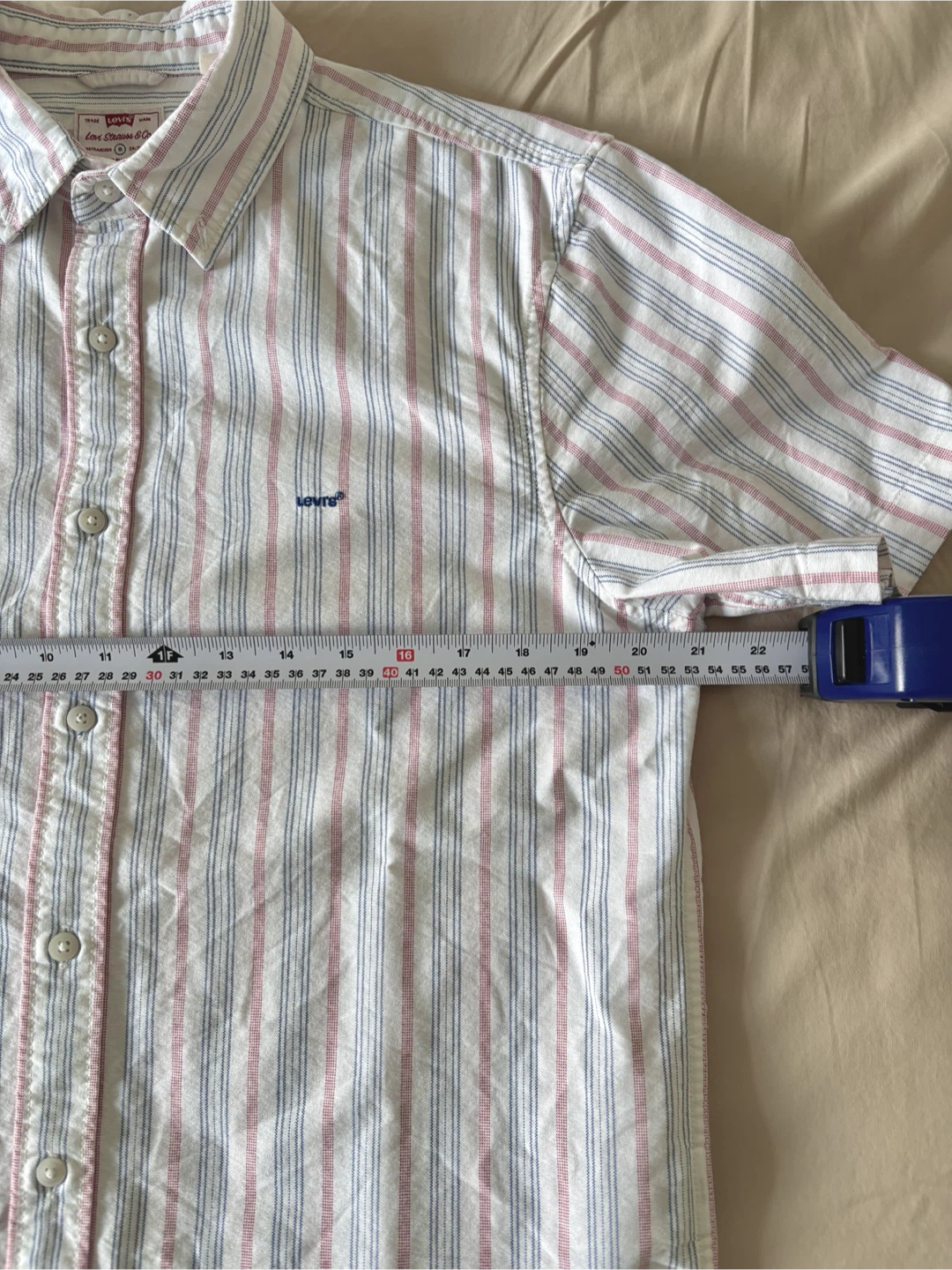 Levi’s Relaxed-Fit Striped Short-Sleeve Buttoned Shirt - photo 3