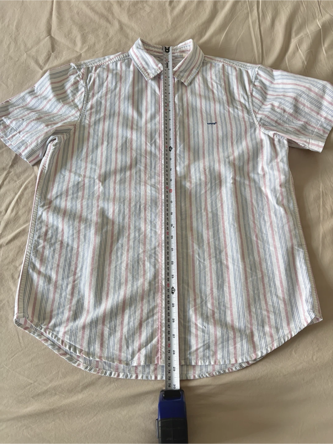 Levi’s Relaxed-Fit Striped Short-Sleeve Buttoned Shirt - photo 4