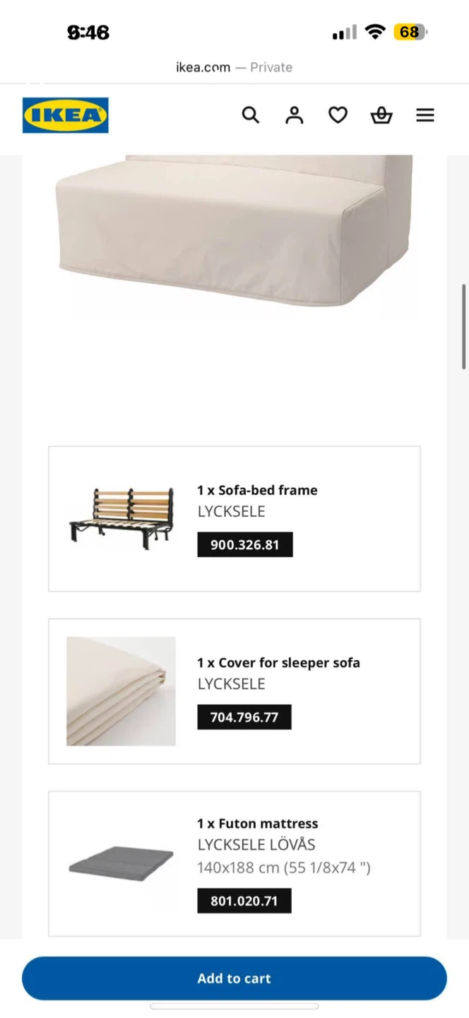 IKEA sofa bed (Moving Sale) - photo 4