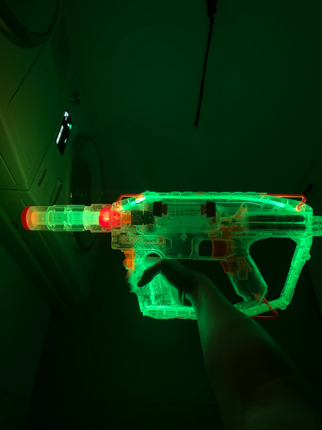 NERF Transparent Toy Blaster with Light-up Feature - photo 2