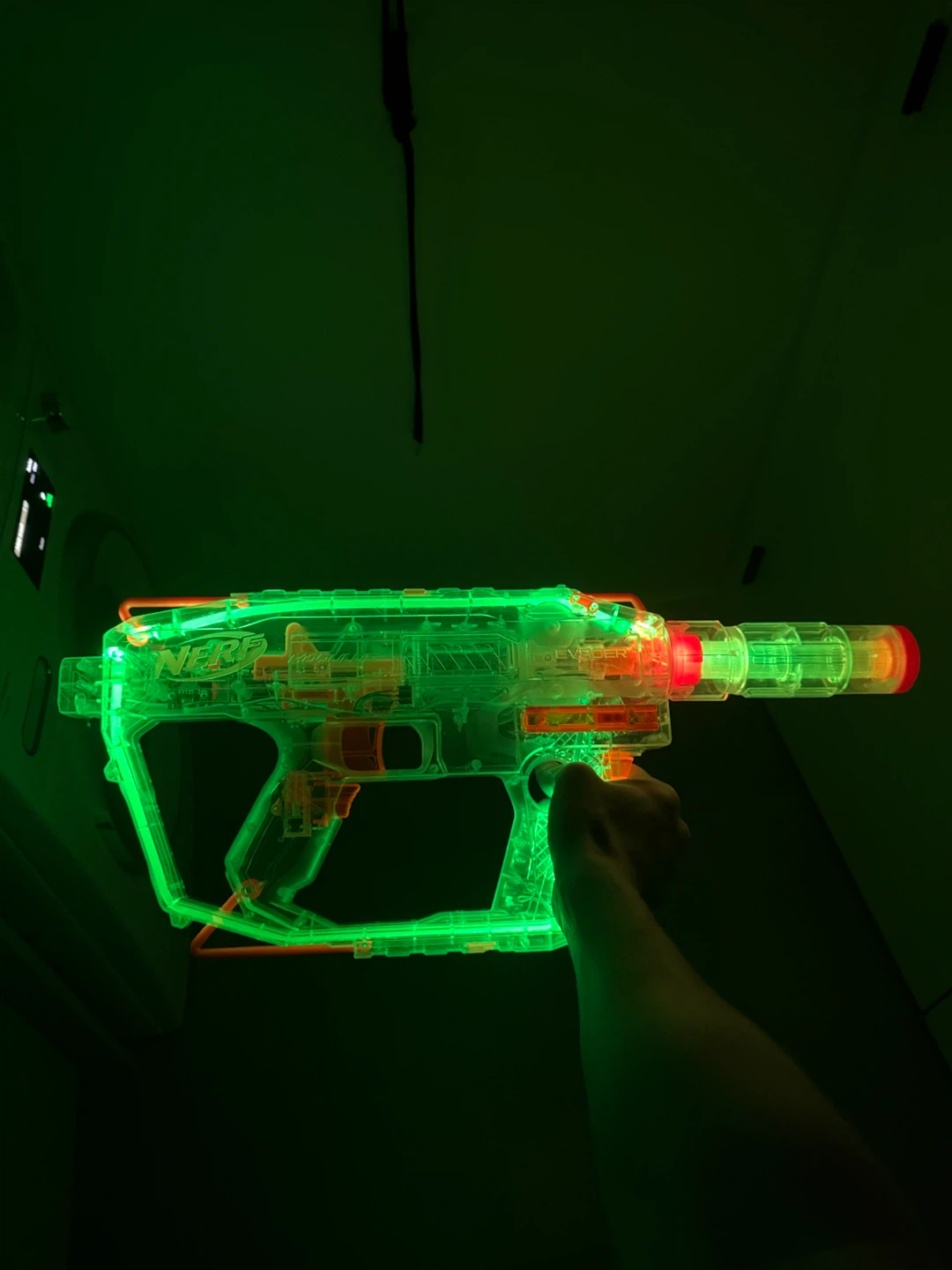 NERF Transparent Toy Blaster with Light-up Feature - photo 3