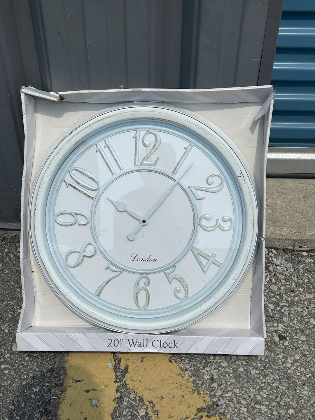 White Wall Clock