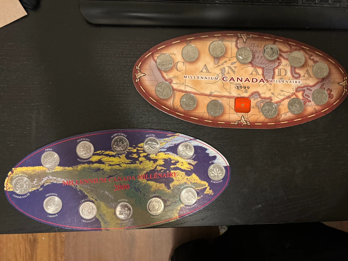 Canada Millennium Coin Collection - 1999 & 2000