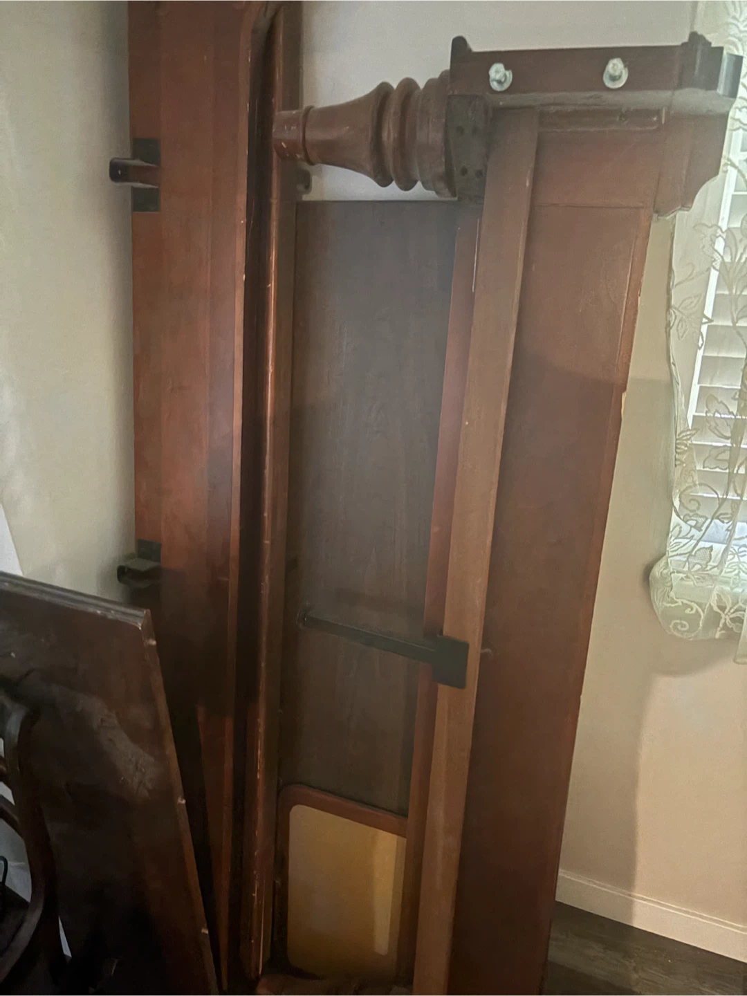 Wooden Bed Frame Headboard