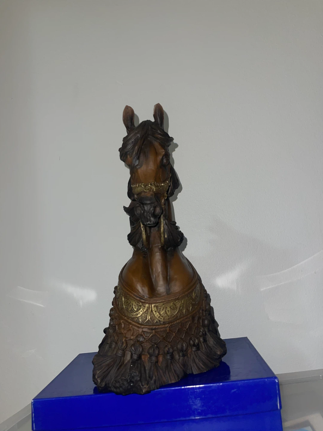 Decorative Horse Head Bust Sculpture - photo 4