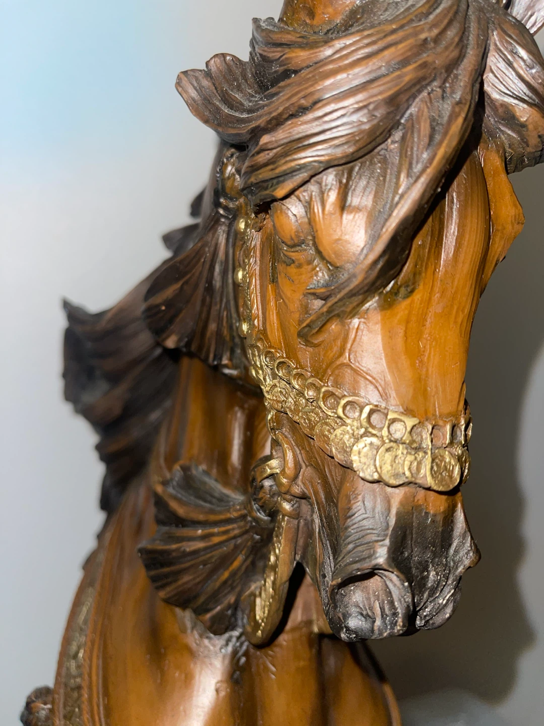 Decorative Horse Head Bust Sculpture - photo 5