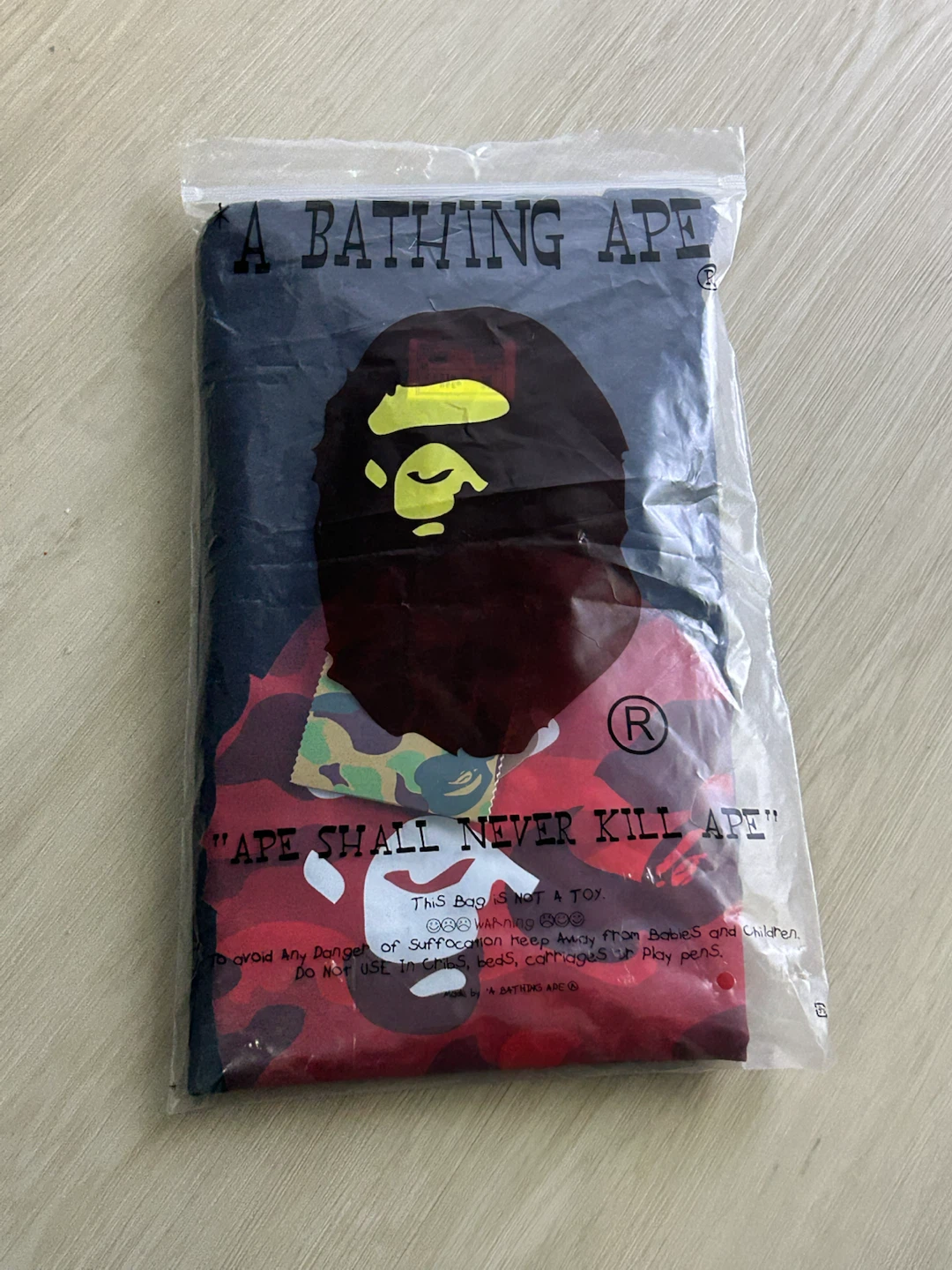 A Bathing Ape BAPE Camo Ape Head T-Shirt