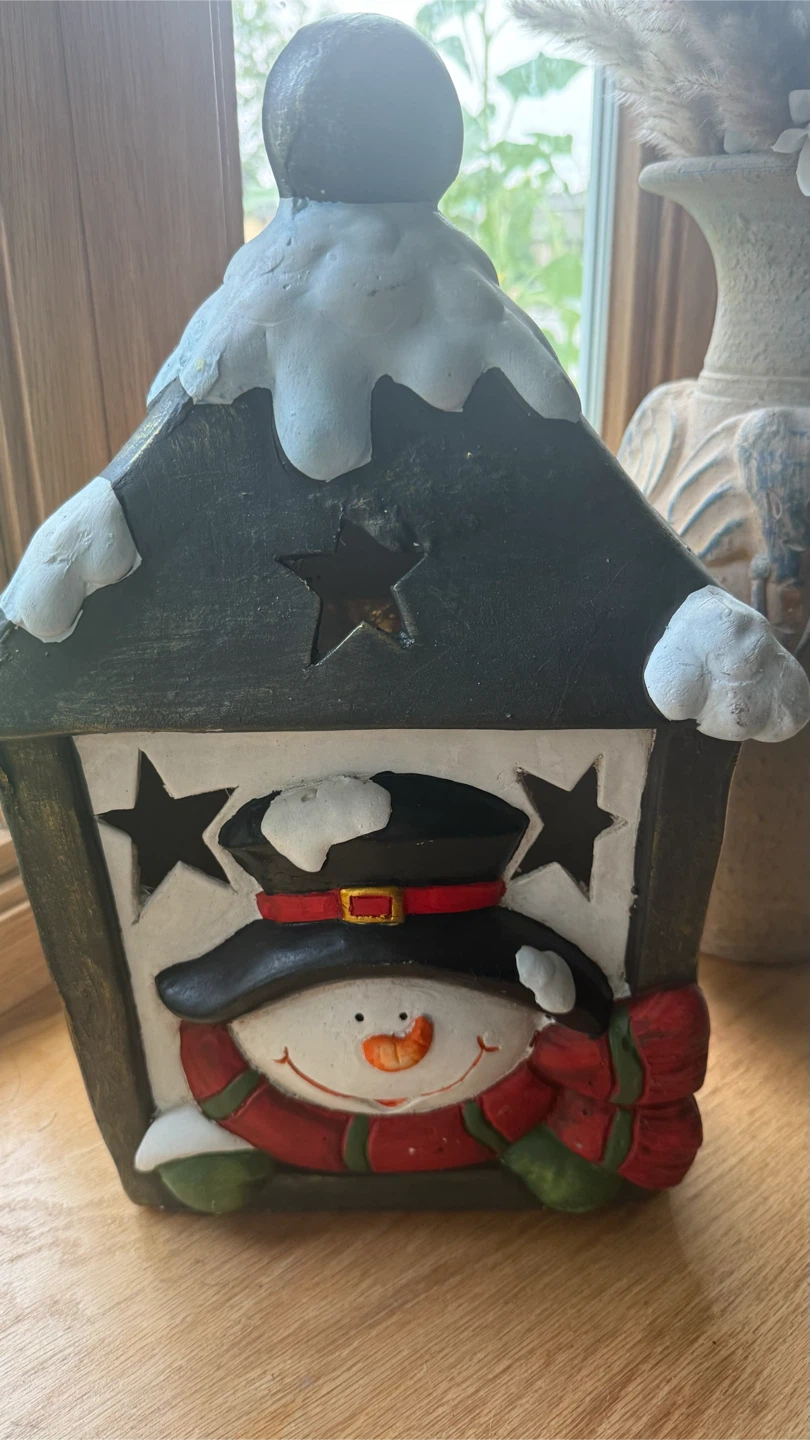 Snowman Lantern Christmas Decor Light not work - photo 2