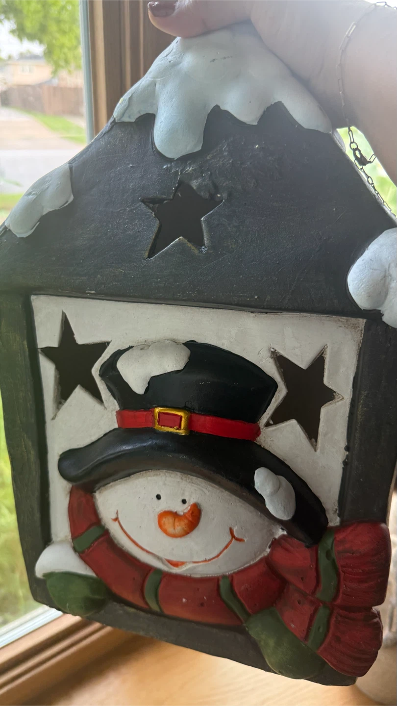 Snowman Lantern Christmas Decor Light not work - photo 4