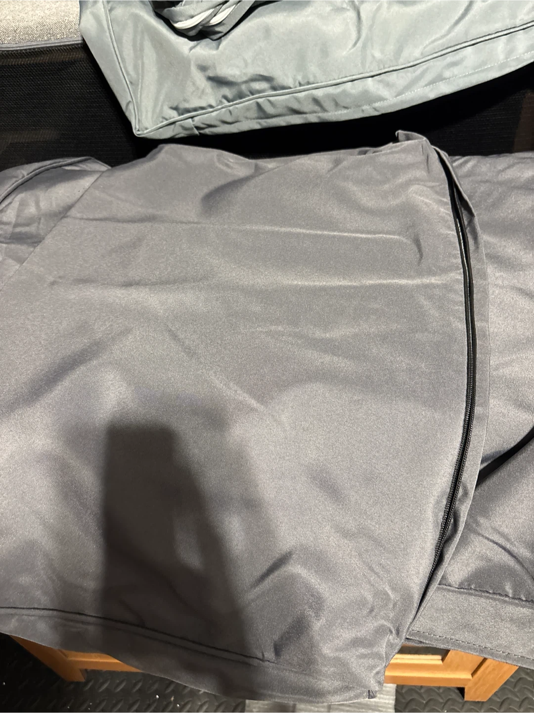 Grey outdoor cushion cover