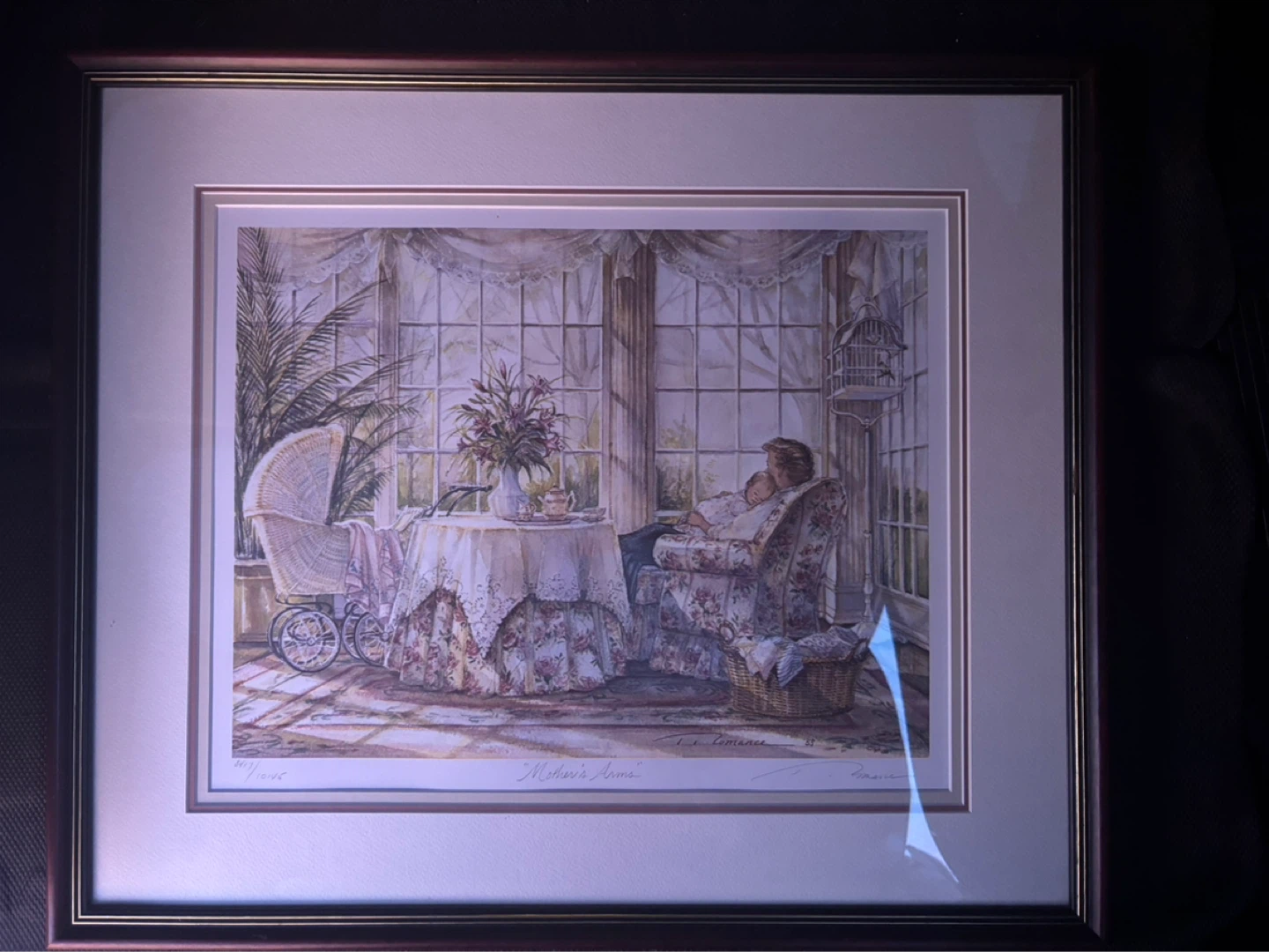 Trisha Romance "Mother's Arms" Fine Art Reproduction
