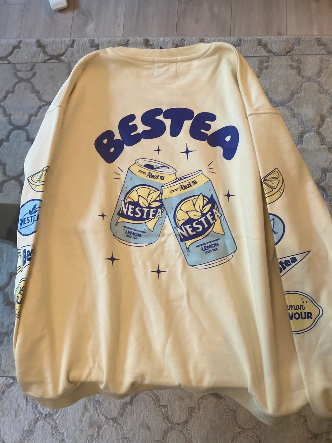 Cute Nestea BESTEA Lemon Iced Tea Graphic Sweatshirt