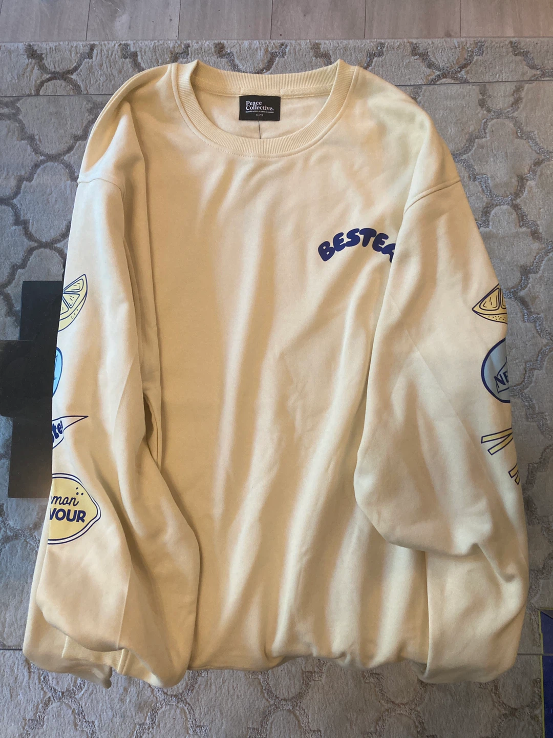 Cute Nestea BESTEA Lemon Iced Tea Graphic Sweatshirt - photo 3