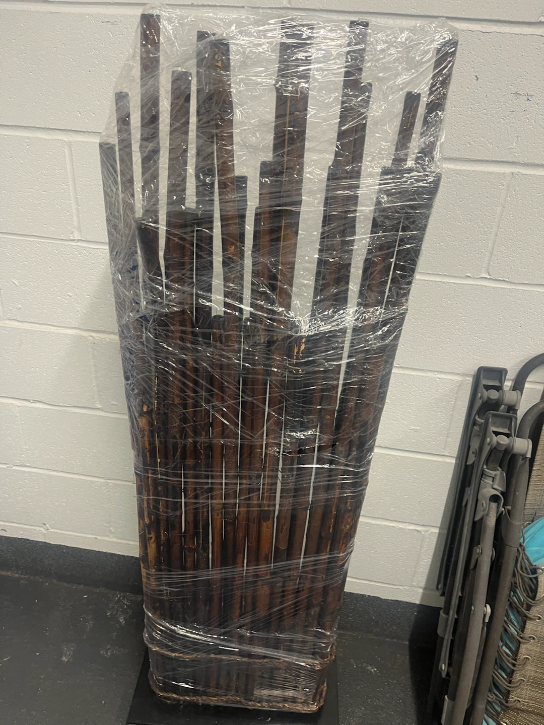 Tall Bamboo Floor Vase/Umbrella Stand - photo 3