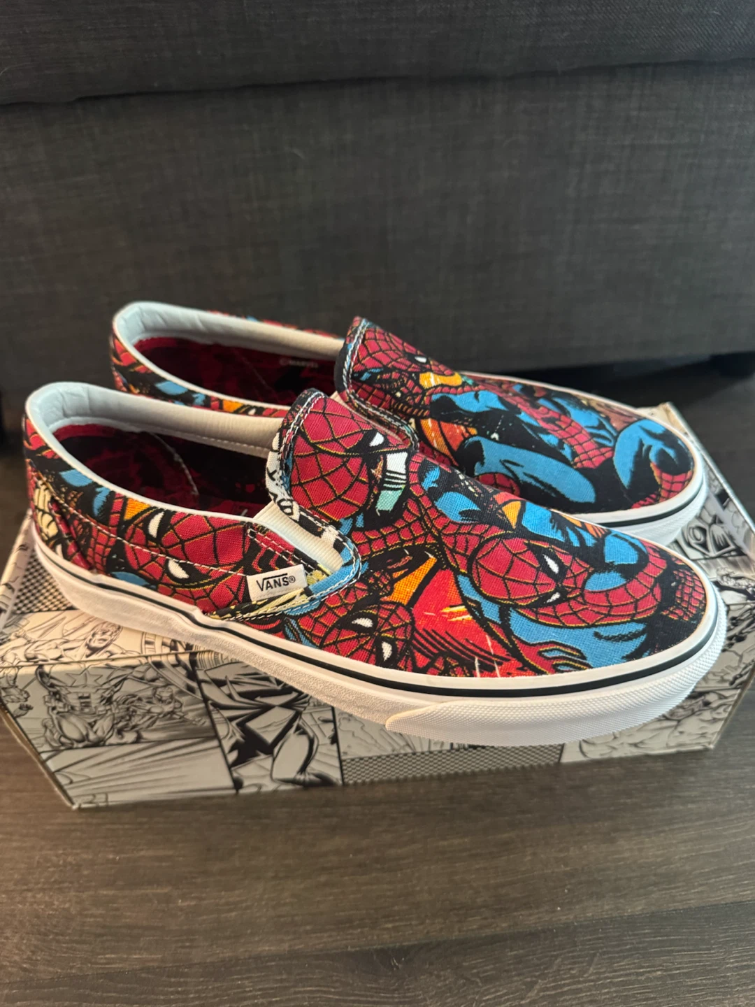 Vans Spider-Man Slip-On Shoes - photo 2