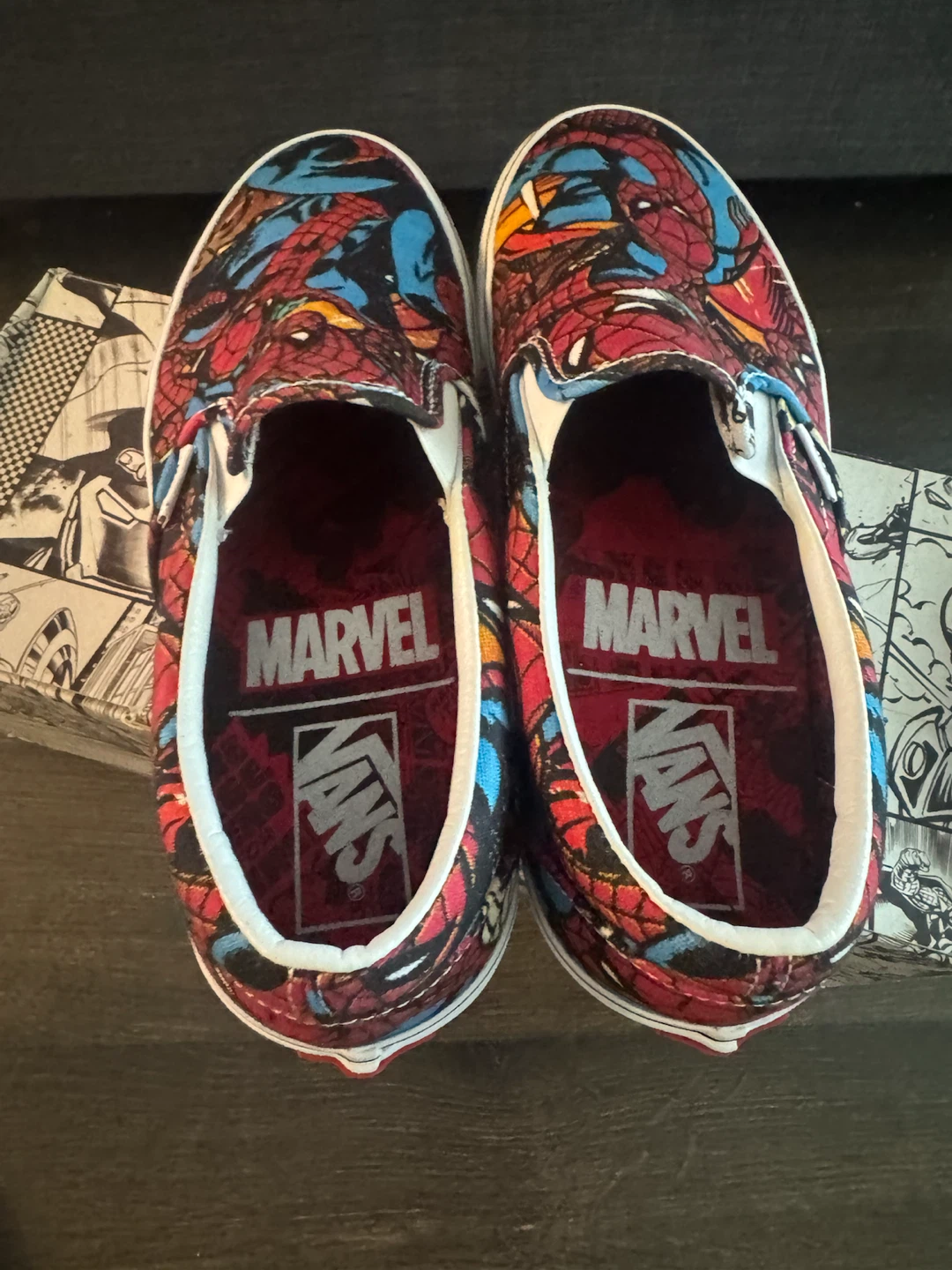 Vans Spider-Man Slip-On Shoes - photo 4