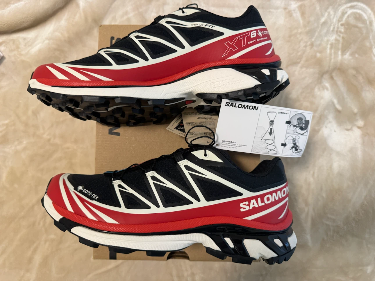 Salomon XT6 Gore-Tex Trail Running Shoes - photo 2