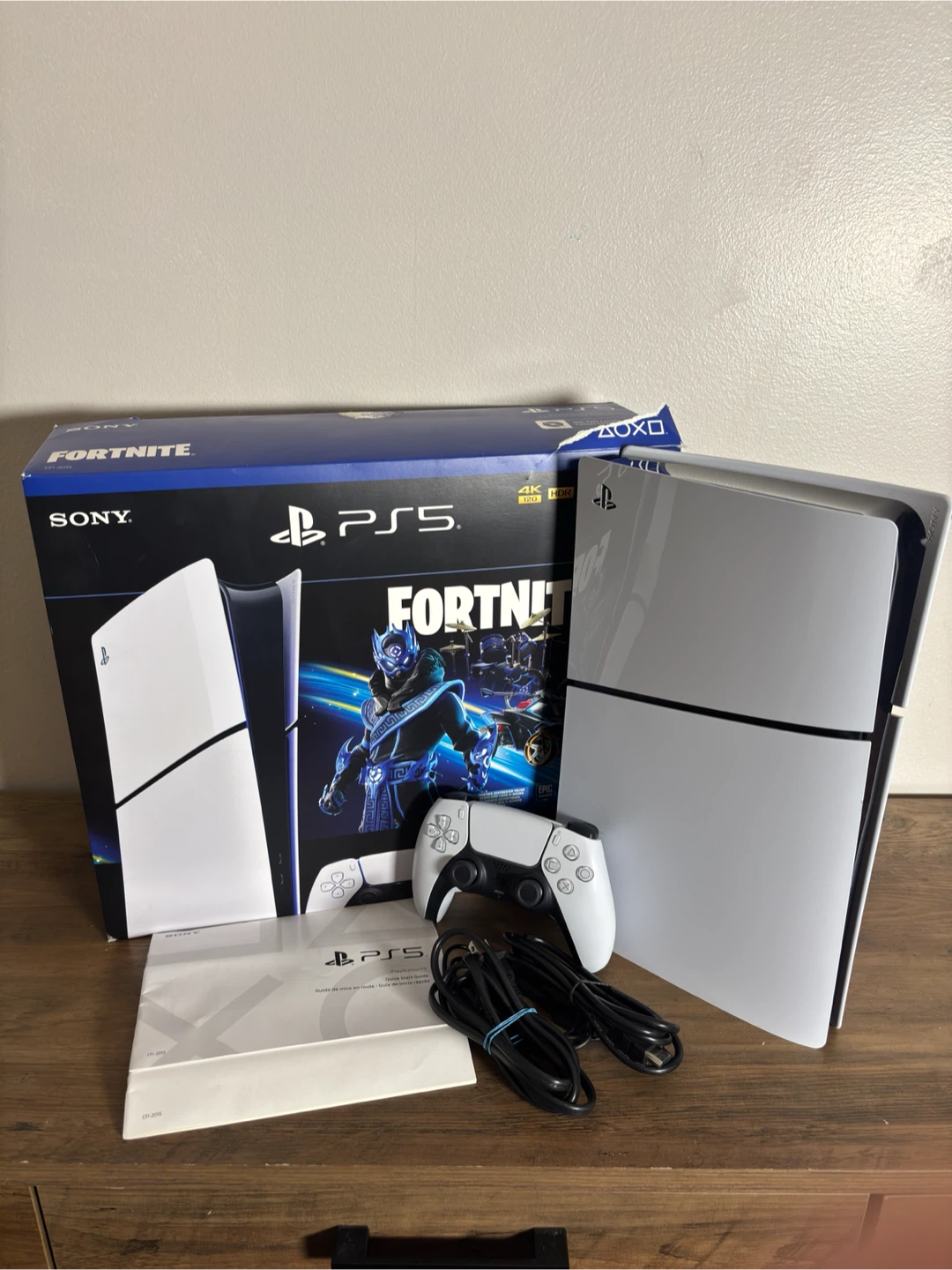 PS5 Slim Digital 1TB Fortnite Edition + Controller - Be Quick!