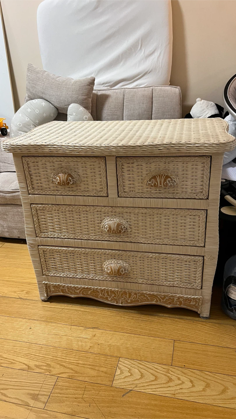 Pier 1 Jamaica Collection Wicker Dresser