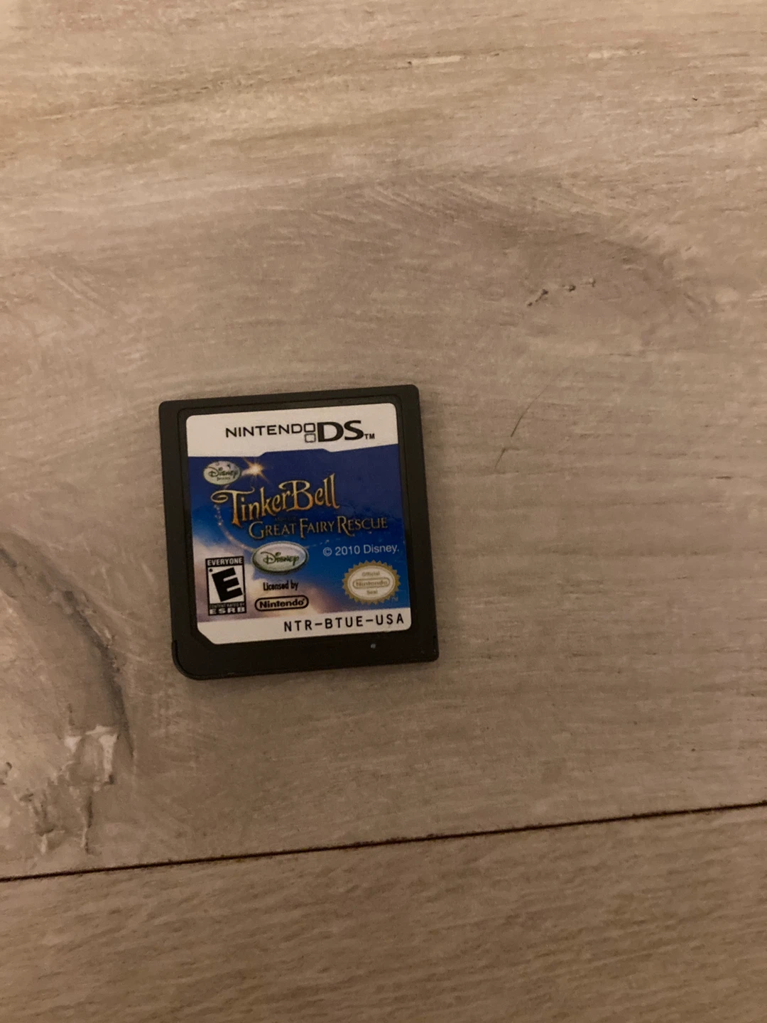 Nintendo DS TinkerBell Great Fairy Rescue Game