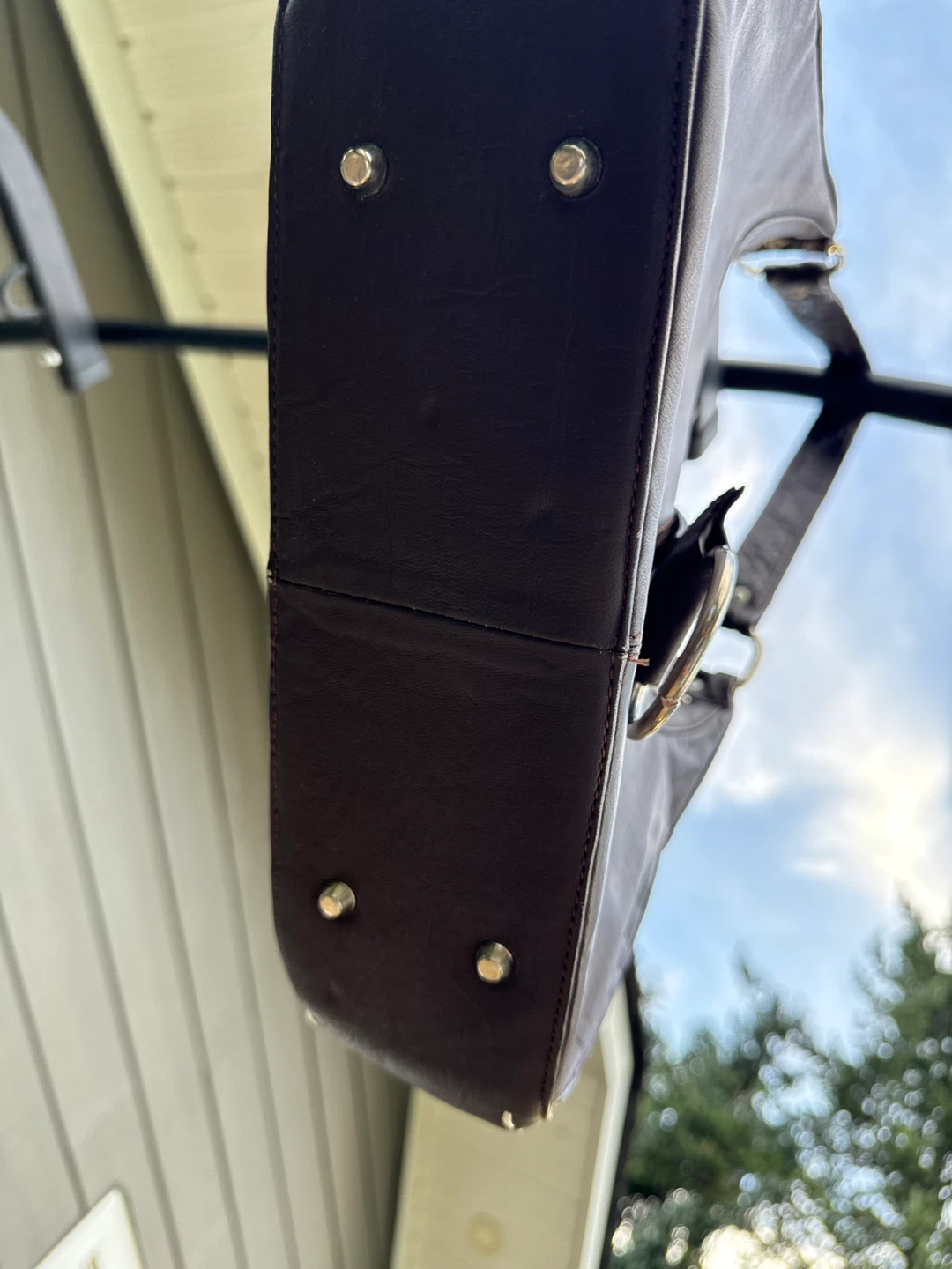 Laura Ashley Brown leather Shoulder Bag - photo 4