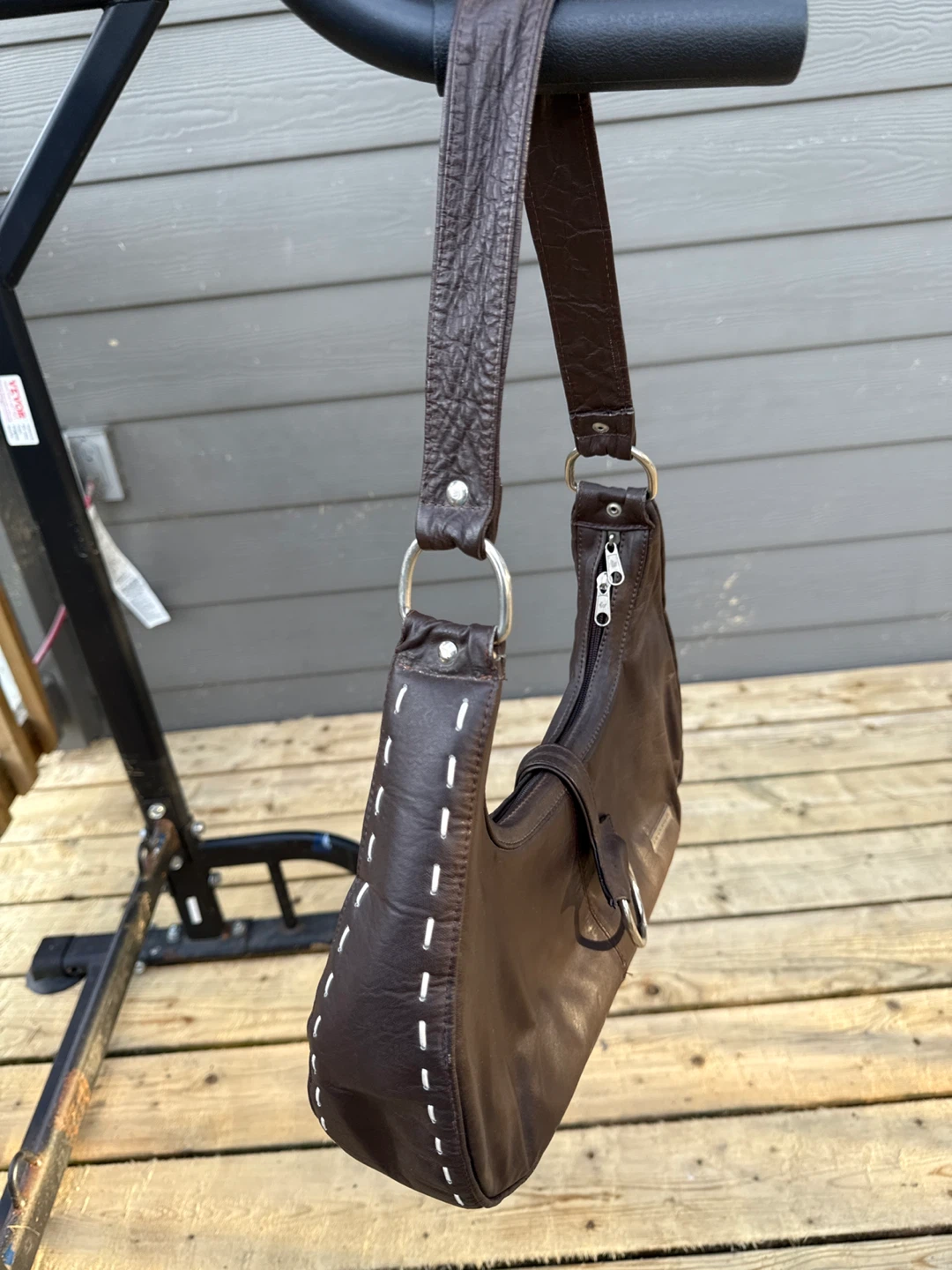 Laura Ashley Brown leather Shoulder Bag - photo 2
