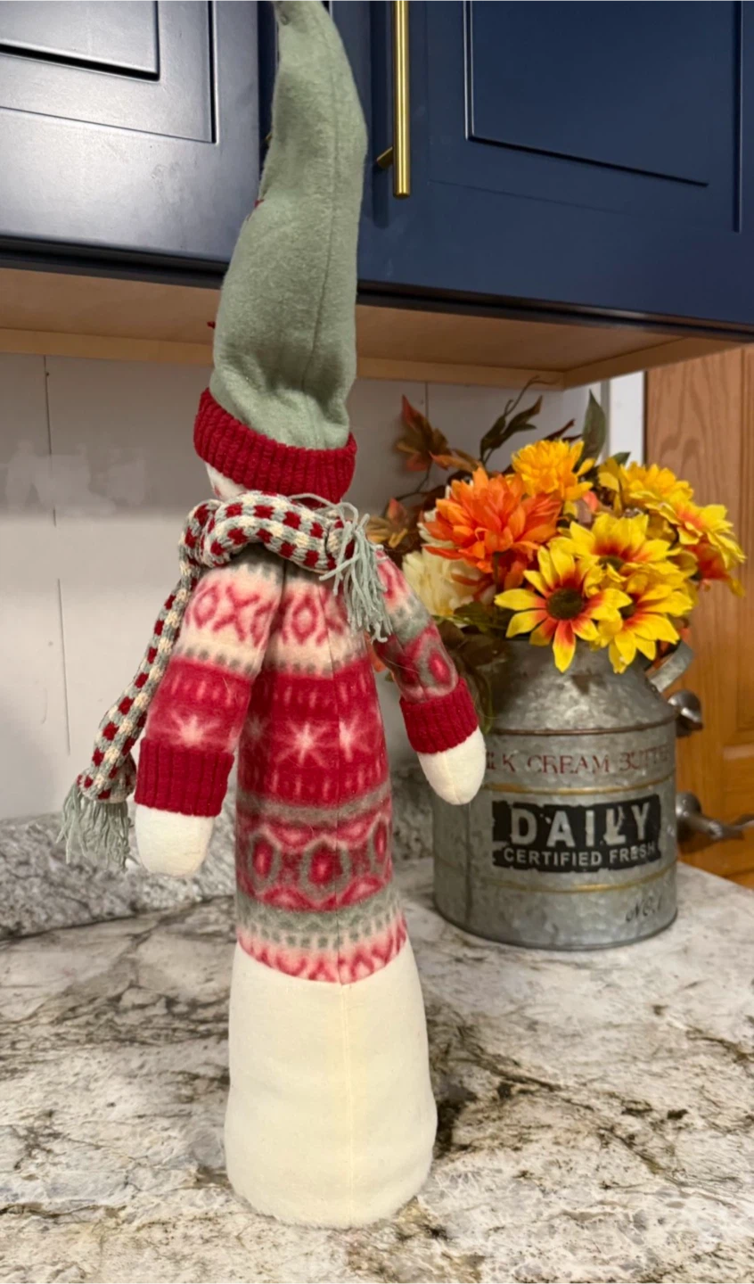 Decorative Snowman Christmas Figure 23” inches H - photo 5