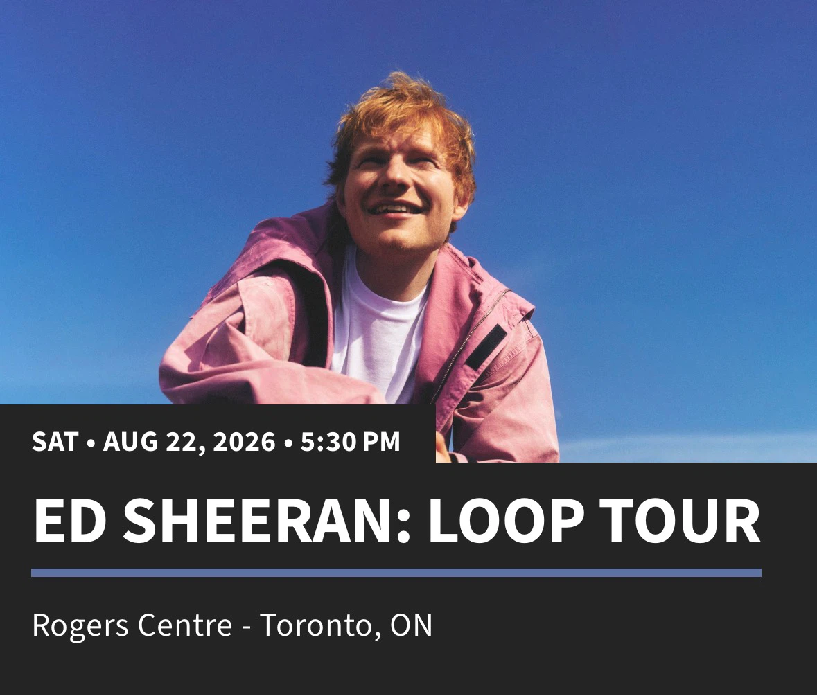 Ed Sheeran Concert Ticket