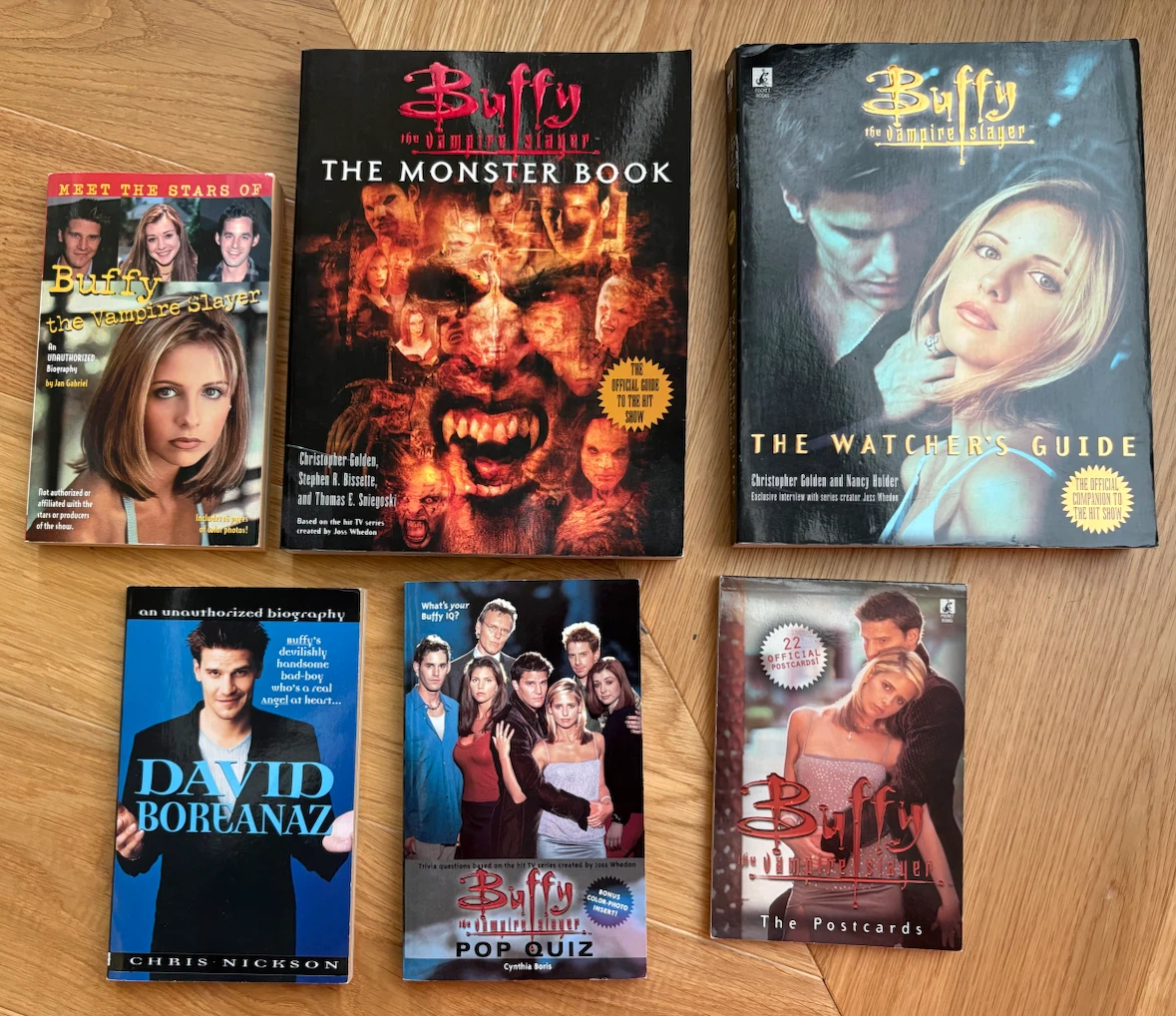 Buffy the Vampire Slayer Books Lot (6 books)