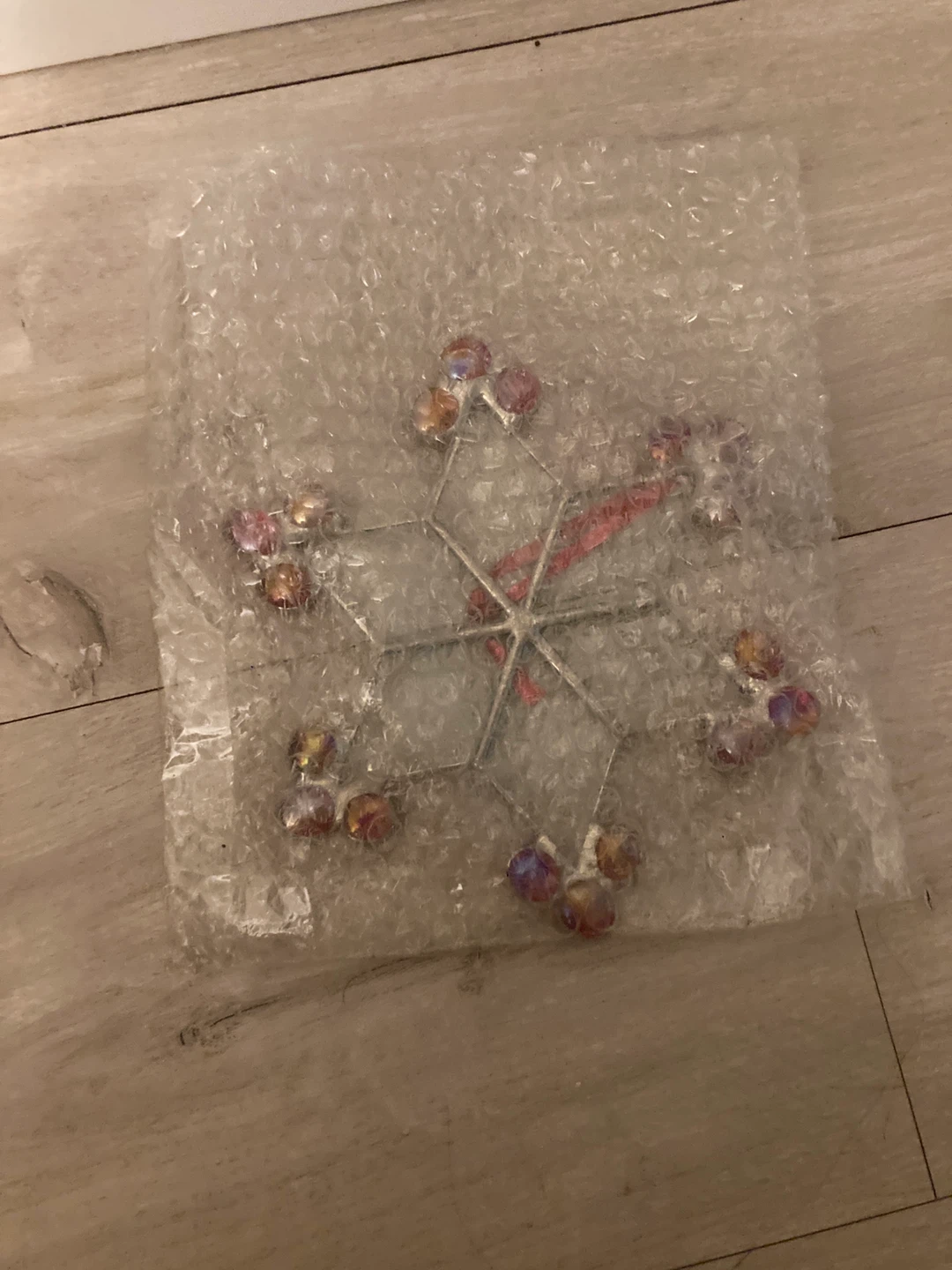 Glass Snowflake Ornament - photo 2