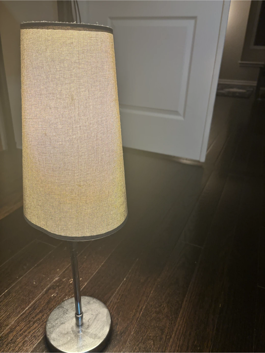 Table Lamp with Fabric Shade