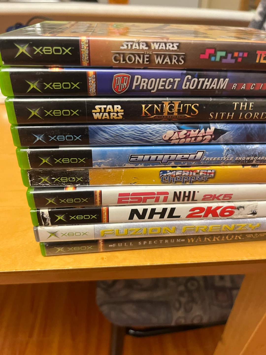 Xbox Games Bundle (Star Wars, NHL, Project Gotham)