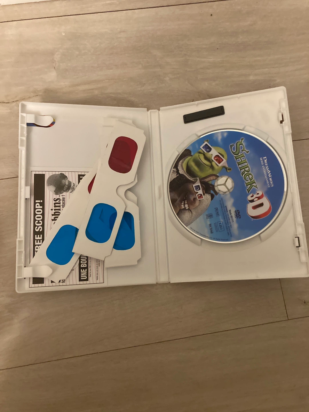 Shrek 3D DVD - photo 2