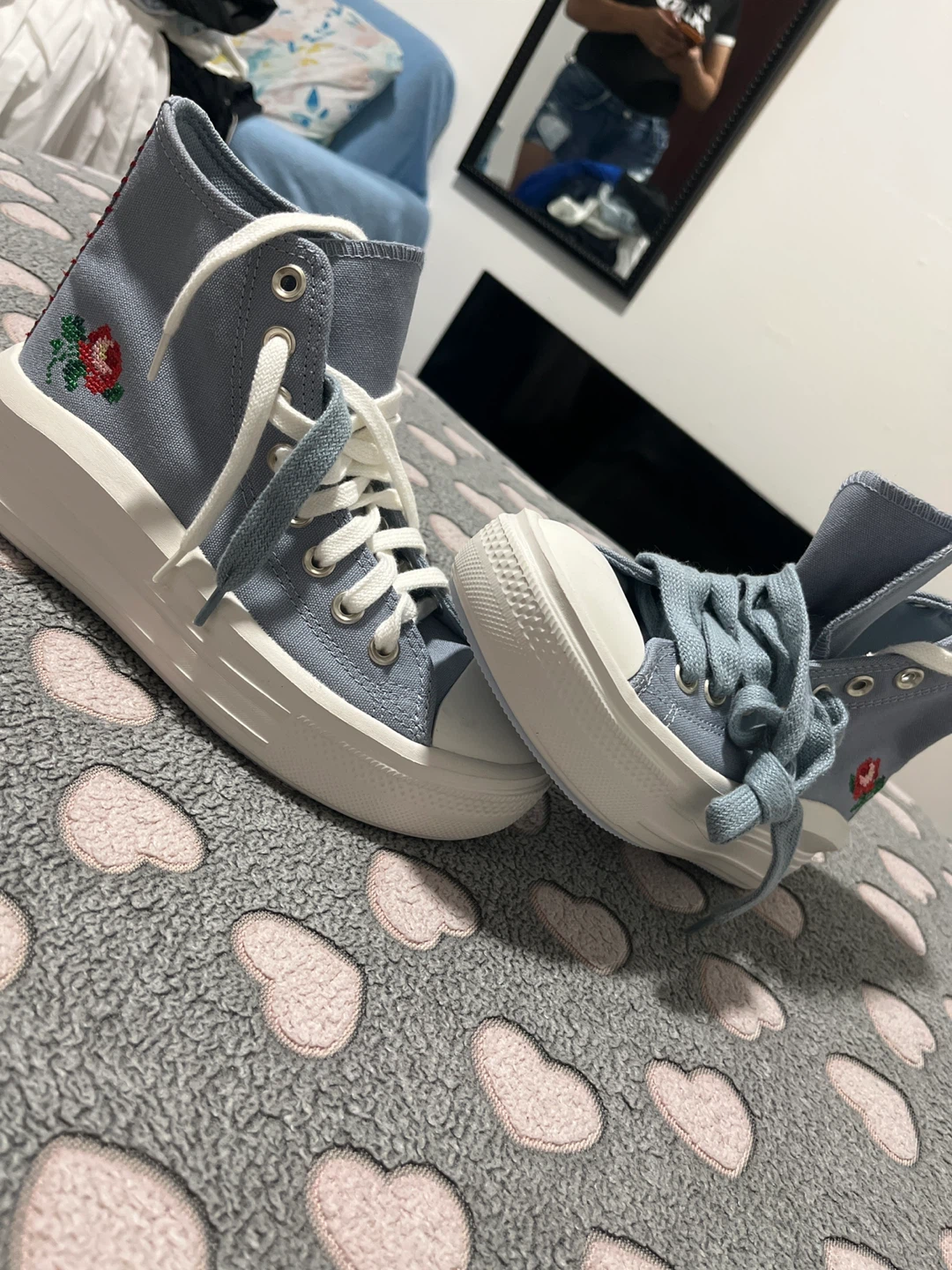 Converse Chuck Taylor All Star Platform Floral Embroidered - photo 2