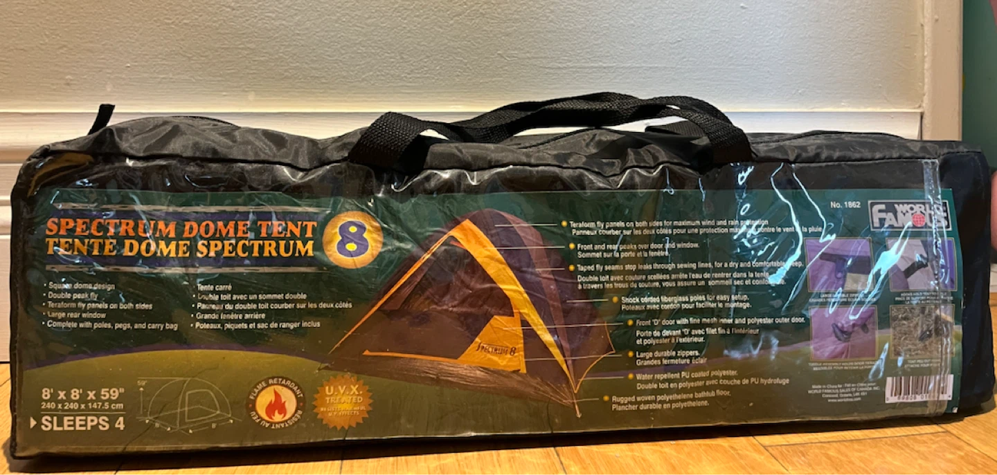 Brand new 4-person tent
