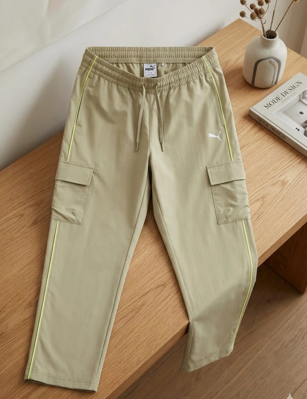 Puma Cargo Pants Olive Green Women's Size Small