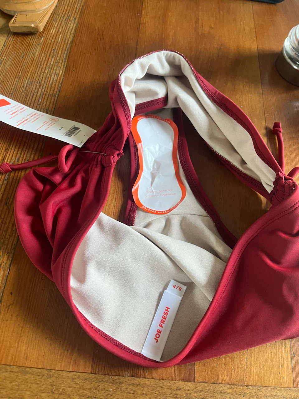 BNWT Joe Fresh Red Bikini Bottoms - Size S/P - photo 3