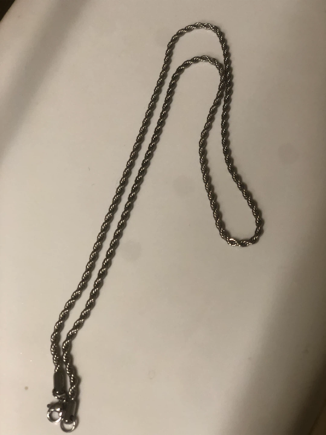 Silver chain - photo 2