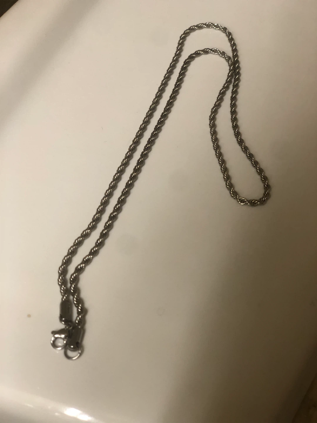 Silver chain - photo 3
